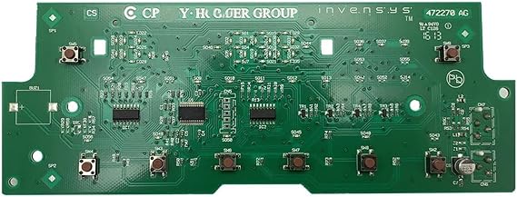 46007570/41035751 Washing Machine Parts Control Board PCB Assembly Electronic Control Panel Display Module,Compatible For Candy