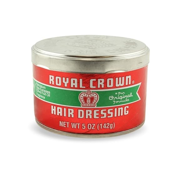 Royal Crown Hair Dressing 5 Ounce Jar (145ml)