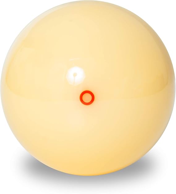 Aramith Super Pool Cue Ball 2 1/4" with Red Circle