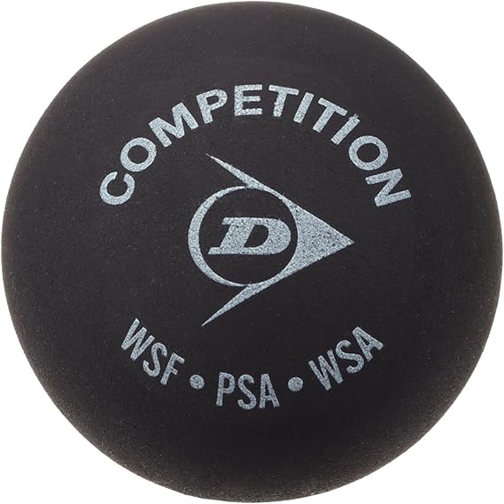 DUNLOP Competition Squash Ball Single Spot