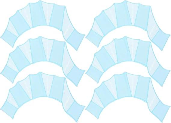 Swim Gloves, Webbed Silicone