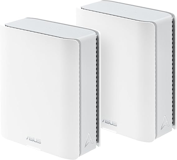ASUS ZenWiFi BT10 Tri-band WiFi 7 Mesh, 18 Gbps, 6000 sq.ft (2pk), Dual 10G Ports, Security and Parental Controls, Smart Home Master SSIDs, 4G & 5G Mobile Tethering
