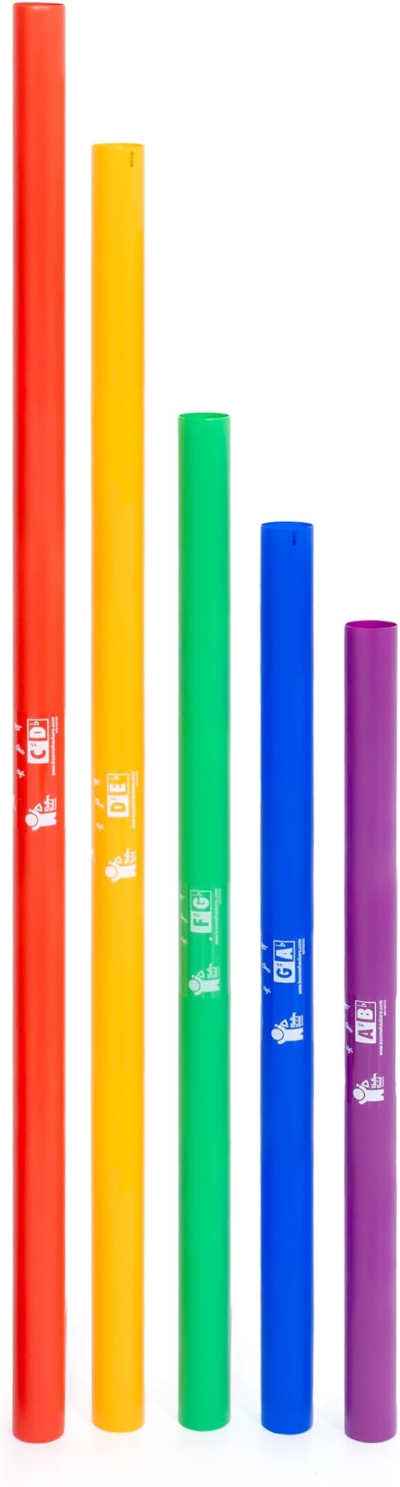 Boomwhackers BWKG Bass Chromatics Set