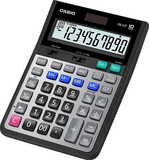 Casio Ds-1jt Prof-table Type 10 Digit Operation Control