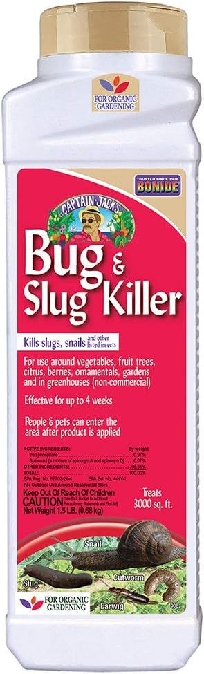 BUG AND SLUG BAIT 1.5LB 037321009085, Granules