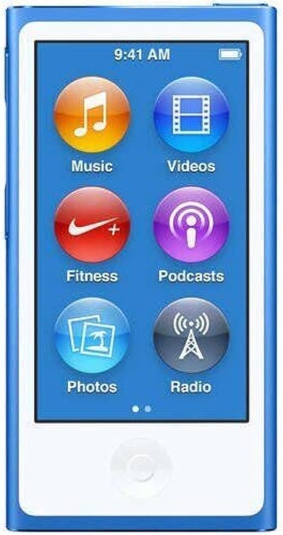M-Player Compatible with iPod Nano 7th Generation(16gb Blue)