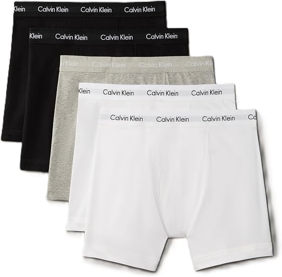 Calvin Klein Men's Underwear Cotton Stretch 5-pack Boxer Brief Boxer Briefs (pack of 5)