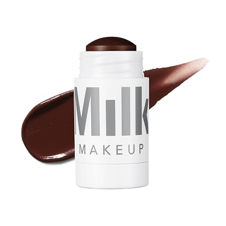 Milk Makeup Mat Bronzer Distance (Very Deep Bronze) - 0.19 oz - Cream Bronzer Stick - Buildable Mixable Colour - Matte Finish - 1000+ Wipes per Stick - Vegan Cruelty Free
