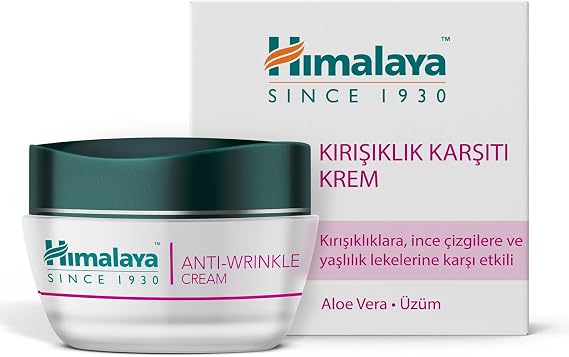 Himalayan Since 1930 Anti Wrinkle Face Cream Aha Vitamin E Nourishing Hypoallergenic Normal And Dry Skin 50 ml