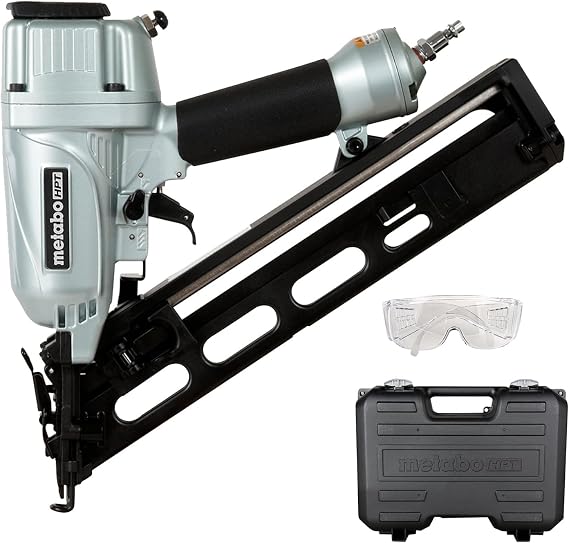 Metabo HPT 15 Gauge Angled Finish Nailer, Selective Actuation, NT65MA4