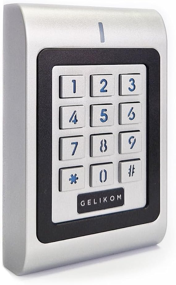 Waterproof RFID and PIN Code Lock Door Opener Transponder Password Code
