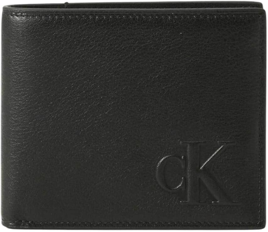 Calvin Klein Sculpted Impression Billfold Coi Men's Wallet, Black, One Size