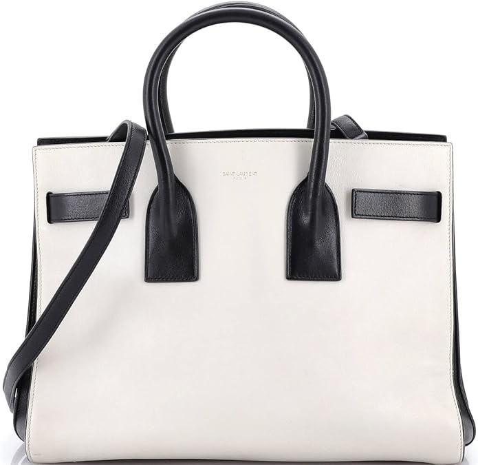 Saint Laurent, Pre-Loved Sac de Jour Bag Small, White