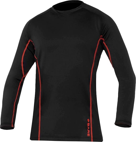 Bare Ultrawarmth Base Layer Top, Mens, Black - 2XL