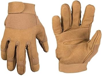 Mil-Tec Men's Gloves Dark Coyote size L