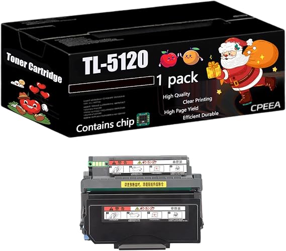 Compatible for Pantum TL-5120 Toner Cartridge Work for Pantum BP5100DN BM5100DN Printers, with Chip, High Yield 4000 Pages, Clear Printing (1 Pack Black)