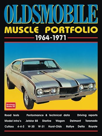 OLDSMOBILE MUSCLE PORTFOLIO 1964-1971: Road Test Book
