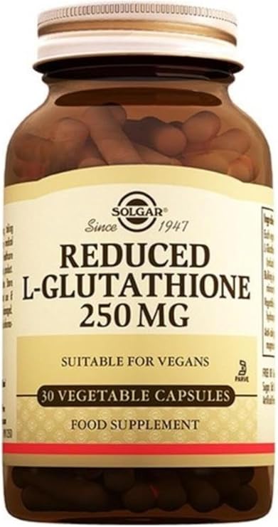 Solgar L-Glutathione 250 mg Reduced 30 Capsules