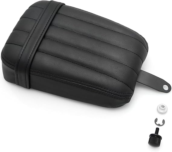 Rear Passenger Pillion Grid Seat For Harley Davidson Softail Slim FLSL Street Bob FXBB 2018 2019 2020 2021 2022 PU Leather Passenger Seat