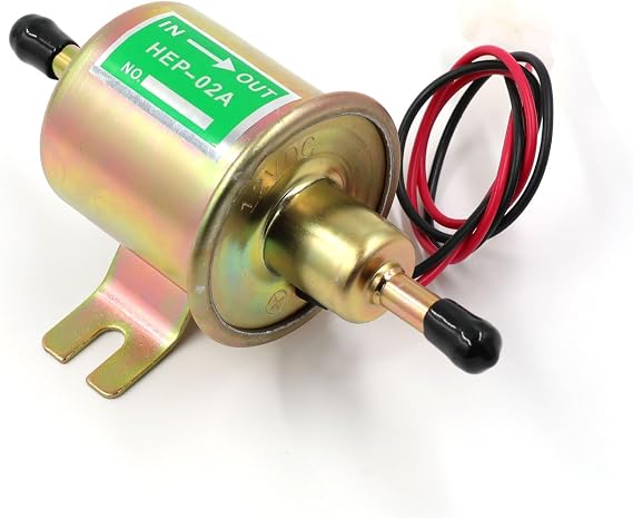 Universal Electric Fuel Pump 12V Low Pressure 4-7 PSI Inline