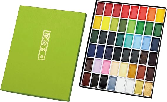 Kuretake MC20/48V Face Paint, 48 Colors