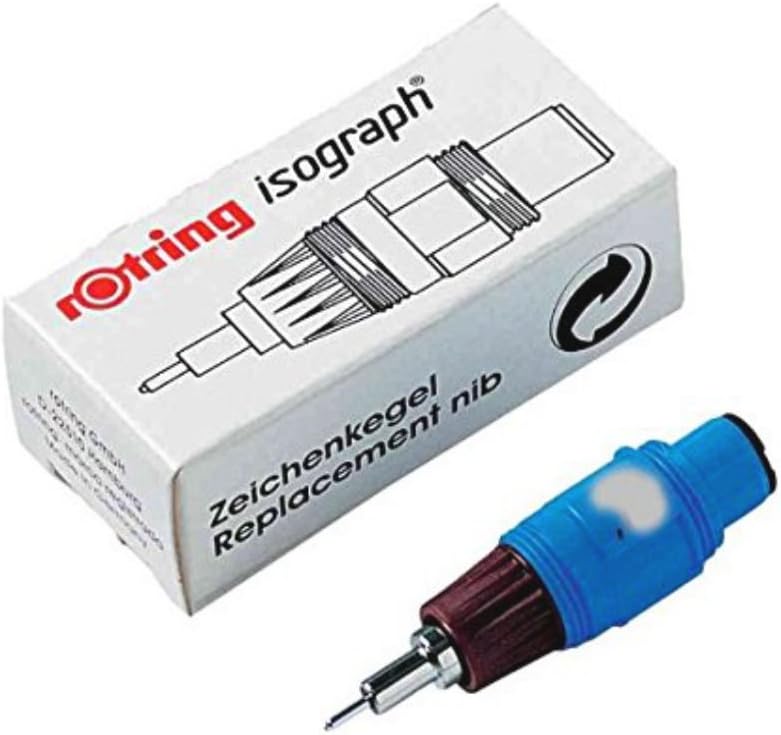Rotring S0217870 Lot Ring Isograph, Spare Nib 0.004 inch 0.1 mm