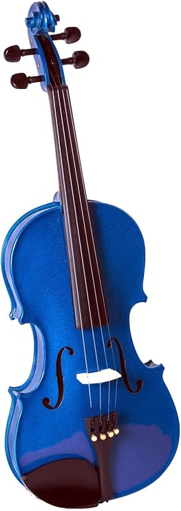 Cremona SV-75 Premier Novice Violin Outfit - Sparkling Blue - 4/4 Size