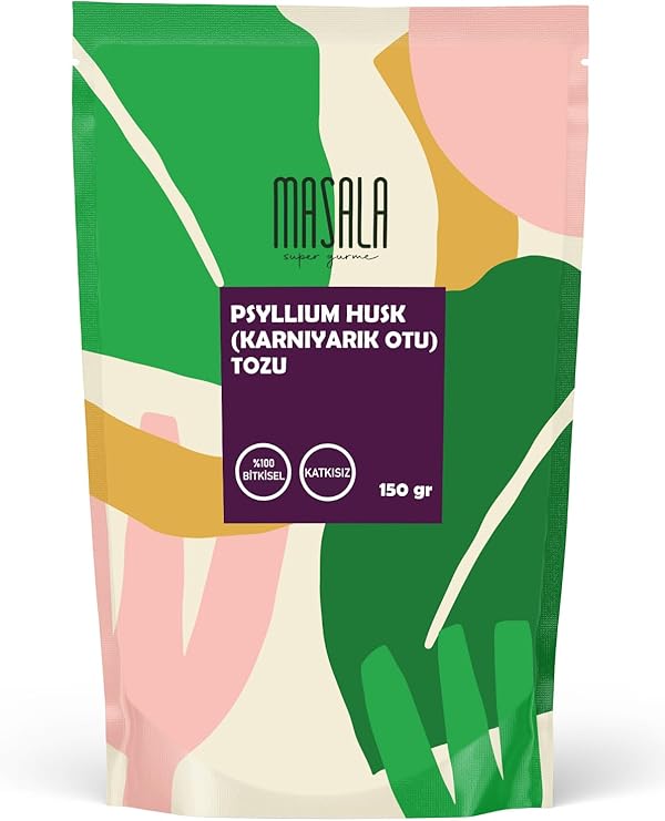 Super Gourmet Masala Cauliflower Powder (Psyllium) 150 gr - Psyllium Husk Powder