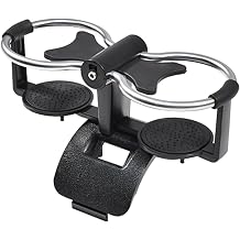 Centre Console Cup Holder 8N0862531 Compatible with 1999-2006 Audi TT Quattro Mk1 DRINK Coffee Cup Water Bottle Dual-Slot Drink Storage Holder