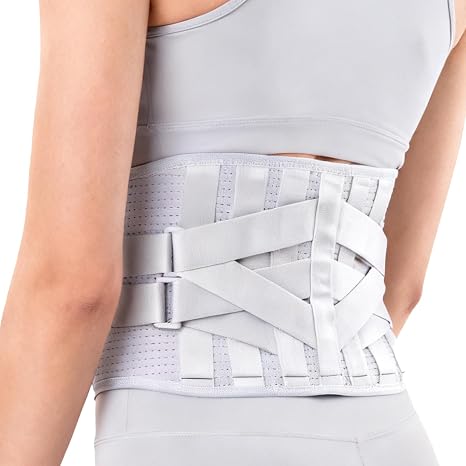 Back Brace, Lumbar Support Belt,Adjustable Support Belt for Women & Men, Comfortable Lower Back Brace for Lumbar Relief, Posture Corrector and Work (L)