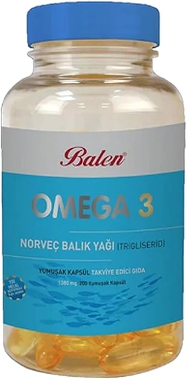 Omega 3 Norveç Balık Yağı 200 Kapsül X 1380 Mg