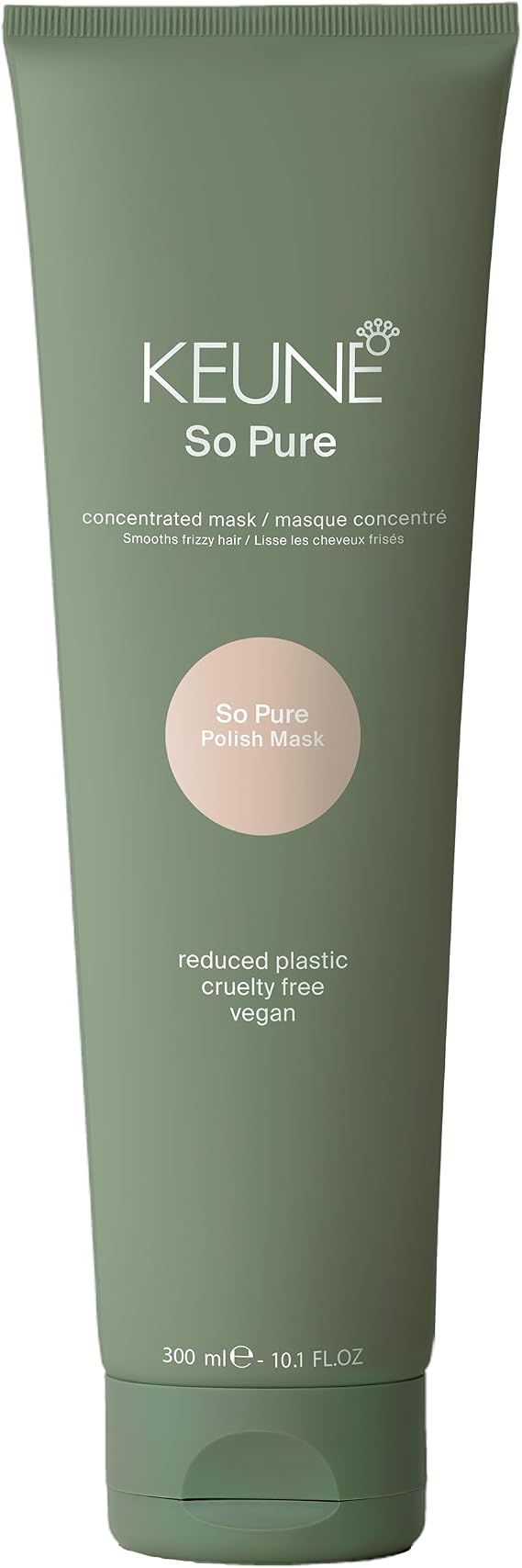 Keune So Pure Polish Mask 300ml - maschera anti crespo