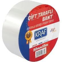 Kraf Çift Taraflı Bant 50mmx25m