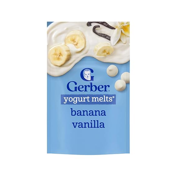 Gerber Yogurt Melts Banana Vanilla (1 Ounce (Pack of 6))