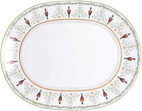 Bernardaud Grenadiers Oval Platter 15"