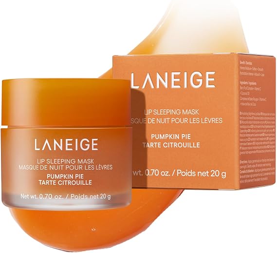 Laneige Lip Sleeping Mask Pumpkin Pie 20g Lip Cream Lip Mask Lip Balm Lip Scrub Lip Pack Moisturizing Korea
