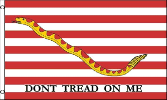 First Navy Jack Flag 3x5ft Poly