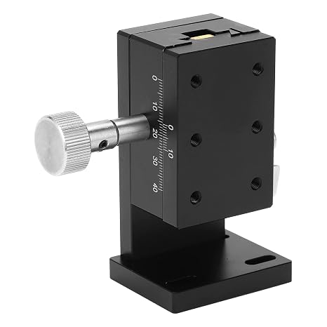 SPZ40-60 Z-Axes Linear Stage,Z-Axis, Linear Bearings Linear Roller Bearings Rack and Pinion Dovetail Groove Sliding Table