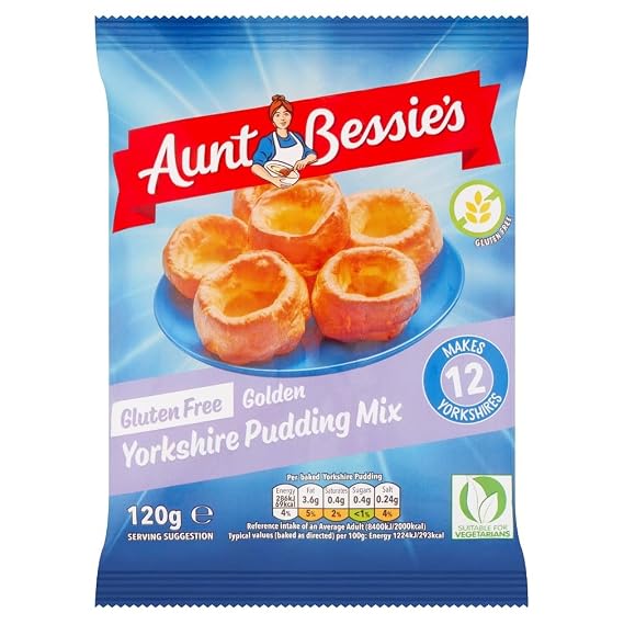 Aunt Bessie Gluten-Free Yorkshire Pudding Mix 120g