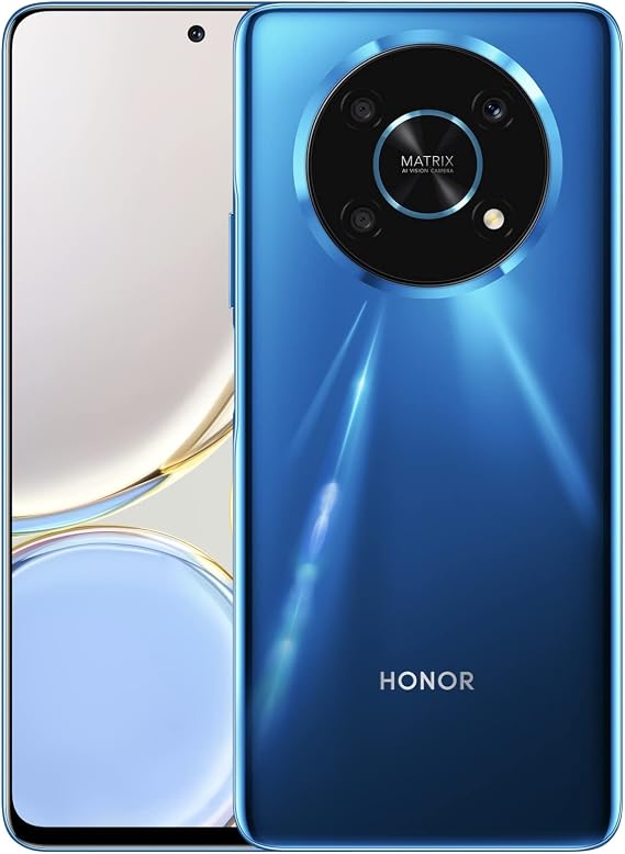 HONOR Magic4 Lite 5G Smartphone without Contract 6.81 Inch Android Mobile Phone 120Hz LCD 6GB RAM + 128GB 4800mAh with 66W SuperCharge 64MP Camera Snapdragon 695 (Blue)