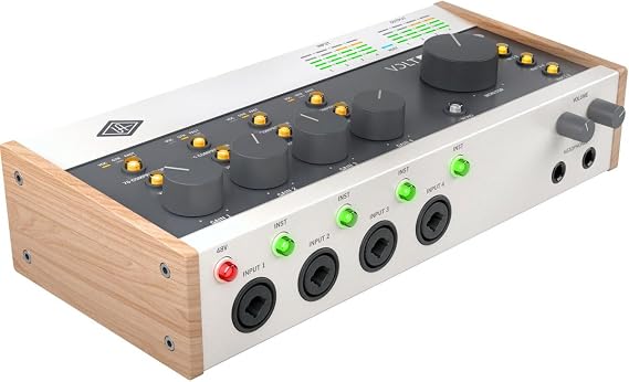 Universal Audio Volt 476P | USB Sound Card for Recording, Podcasting and Streaming