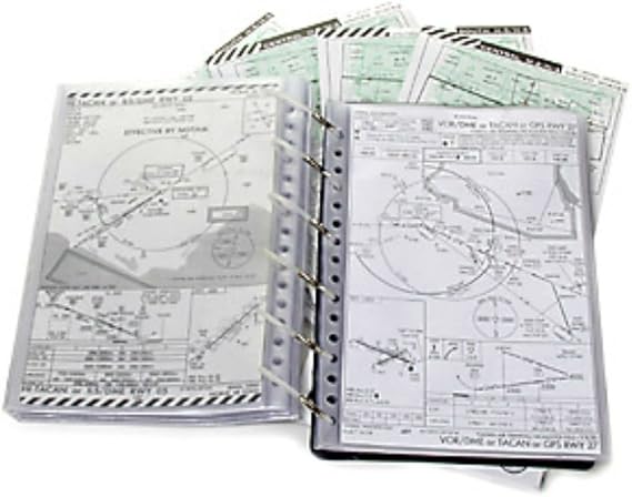 FlyBoys - Checklist Pages - 8x5 inches - Durable & Temperature Resistant - Military Standard - Frosted Plastic Pages - 10 Pack