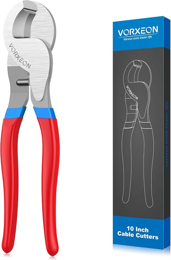 10-Inch Cable Cutter Wire Cutting High-Leverage Pliers
