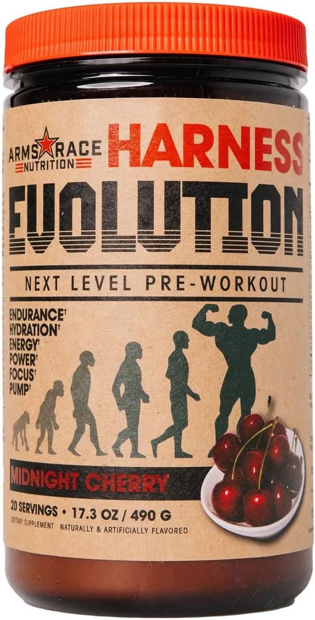 Arms Race Nutrition Harness Evolution Next Level Pre-Workout, 20 Servings