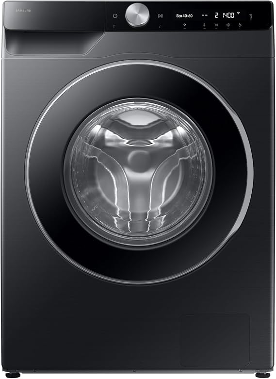 Samsung Series 6 AutoDose and SpaceMax Washing Machine, 11kg, 1400rpm, Black, WW11DG6B85LBU1 [Energy Class A]