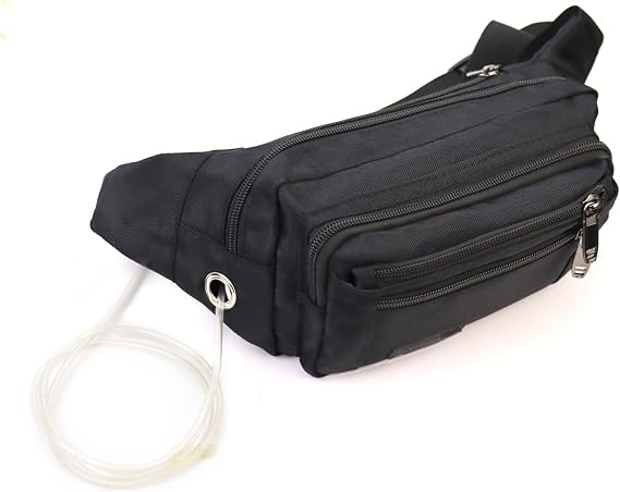 Feeding Tube Bag for Feeding Pump Fanny Pack G Tube J Tube Modified Waist Bag for Enteral Feeding Pump Waist Bag