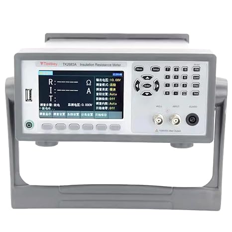 TK2683A Insulation Resistance Tester Megohmmeter, High Resistance Tester 100K-10T, 10V-1000V