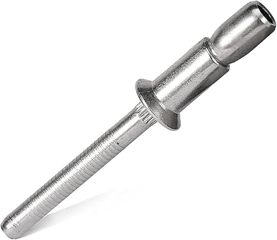 3/16" x 1/2" Industrial-Grade Internal Lock Dome Head Structural Rivets Pop Rivets Robust Connections Designed for Heavy-Duty Projects - 30 Pack