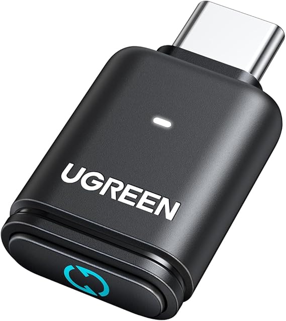 UGREEN USB-C Bluetooth Adapter for PS5 with APTX Low Latency/aptX-Adaptive