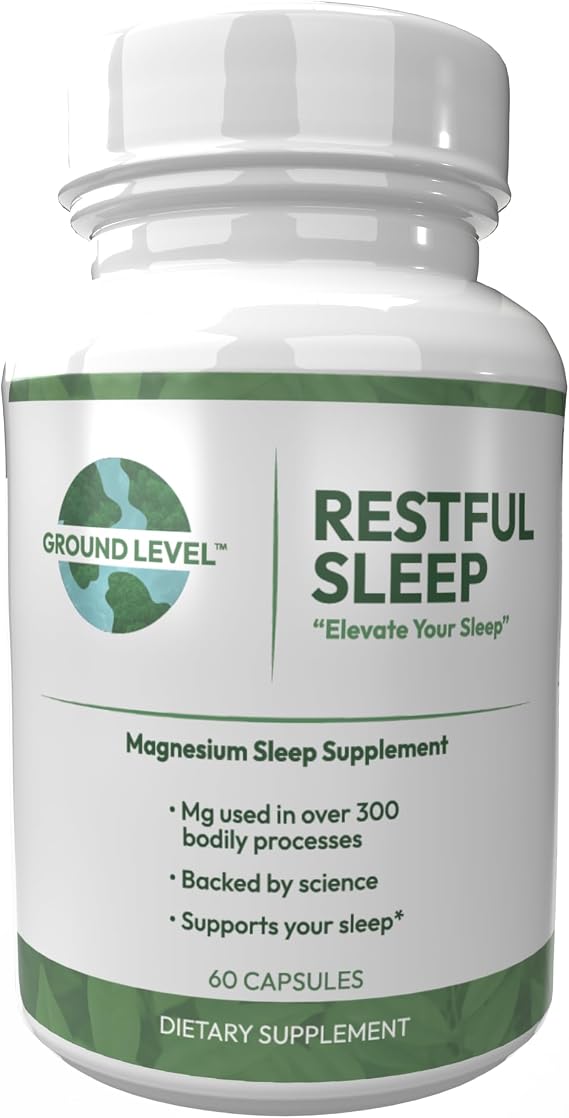 Ground Level Restful Sleep w/Magnesium and Advanced Sleep Blend